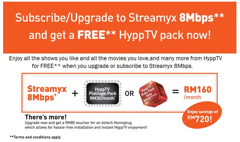 streamyx hyppTV promotion